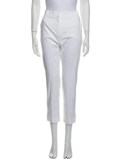 Pre-owned S Max Mara Vintage Wide Leg Pants In White