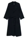 's Max Mara Virgin Wool Coat With Coordinated Waist Belt