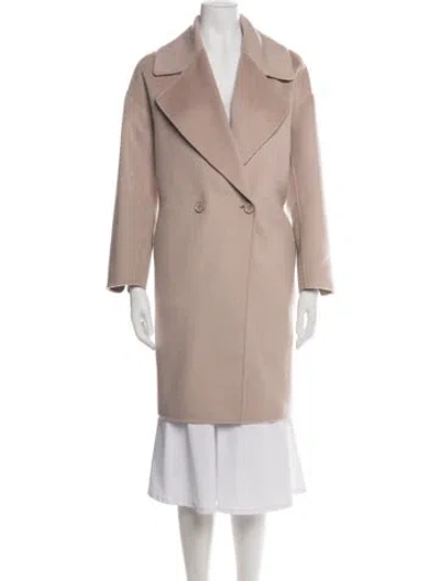 Pre-owned S Max Mara Virgin Wool Coat In Green