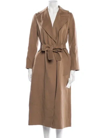 Pre-owned S Max Mara Virgin Wool Coat W/ Tags In Neutrals