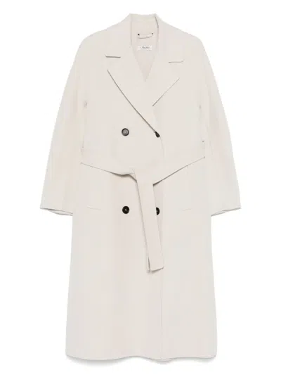 S Max Mara Virgin Wool Double-breasted Coat
