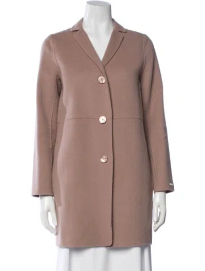 Pre-owned S Max Mara Virgin Wool Jacket In Orange