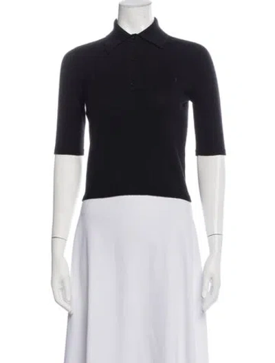 Pre-owned S Max Mara Virgin Wool Sweater In Black