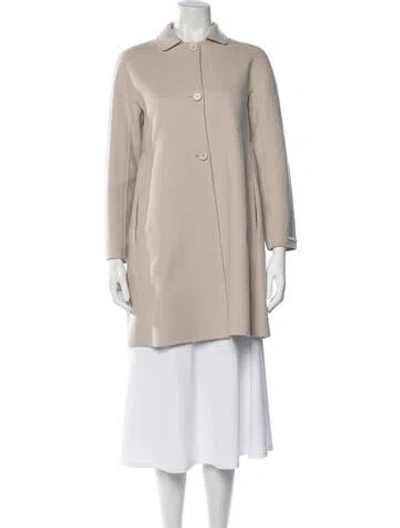 Pre-owned S Max Mara Virgin Wool Sweater In Grey