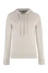 S Max Mara Taupe Virgola Hoodie In Powder