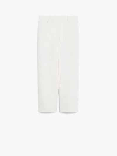 's Max Mara S Max Mara Virna Long Trouser Ecru