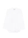 S Max Mara 긴소매 셔츠 In White