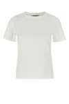 S Max Mara Gemma Short Sleeves T-shirt In White