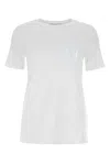 S Max Mara Cotton T-shirt In Bianco