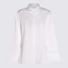 S Max Mara White Cotton Marte Shirt