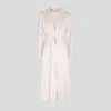 S Max Mara White Elisa Wool Coat