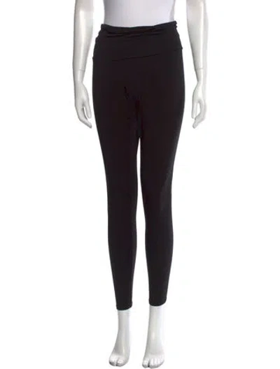 Pre-owned S Max Mara Wide Leg Pants In Black