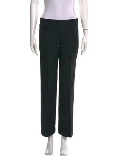 Pre-owned 's Max Mara Wide Leg Pants In Black