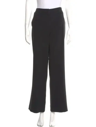 Pre-owned 's Max Mara Wide Leg Pants In Black