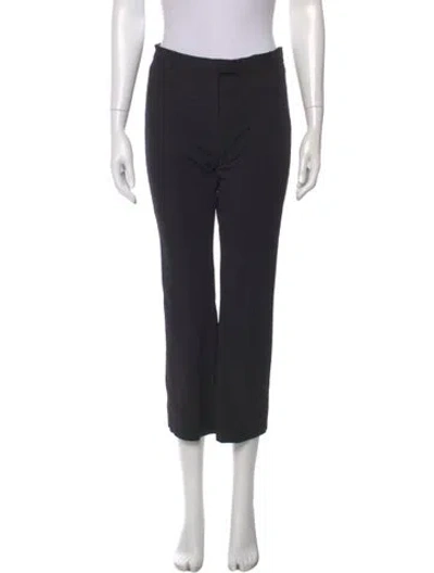 Pre-owned 's Max Mara Wide Leg Pants In Black