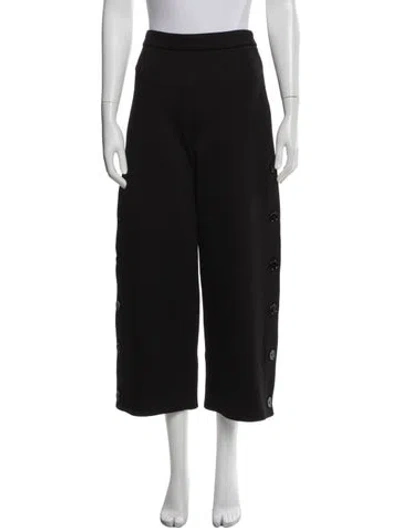 Pre-owned 's Max Mara Wide Leg Pants In Black