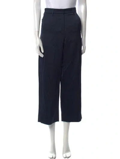 Pre-owned S Max Mara Wide Leg Pants In Blue