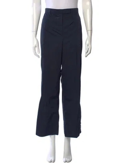 Pre-owned S Max Mara Wide Leg Pants In Blue