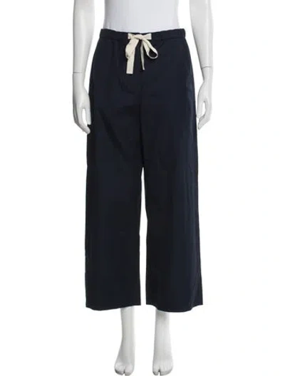Pre-owned S Max Mara Wide Leg Pants In Blue
