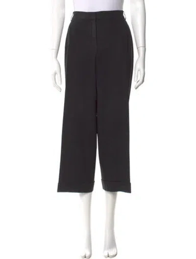 Pre-owned 's Max Mara Wide Leg Pants In Grey