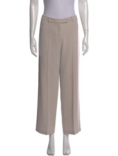 Pre-owned 's Max Mara Wide Leg Pants In Grey/neutrals