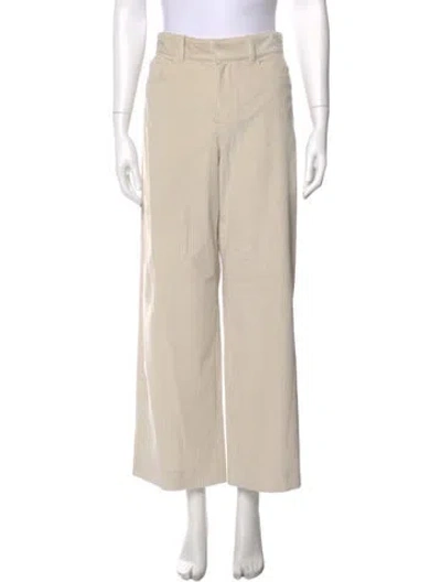 Pre-owned 's Max Mara Wide Leg Pants In Neutrals