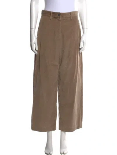 Pre-owned 's Max Mara Wide Leg Pants In Neutrals