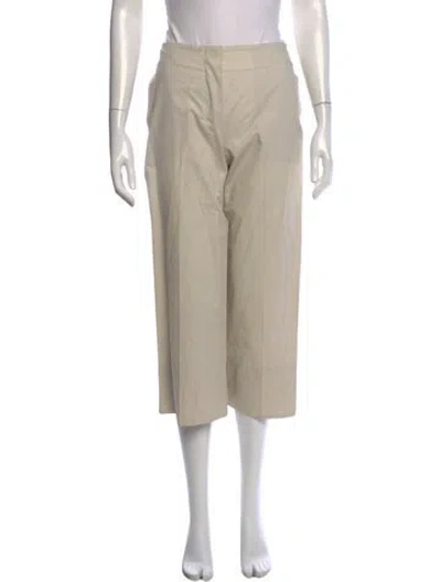 Pre-owned 's Max Mara Wide Leg Pants In Neutrals