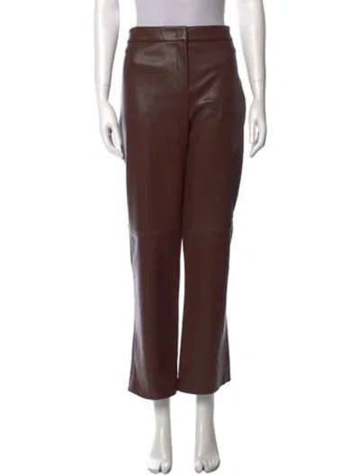 Pre-owned 's Max Mara Wide Leg Pants W/ Tags In Brown