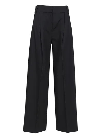 's Max Mara Wide Leg Trousers Nichols In Black