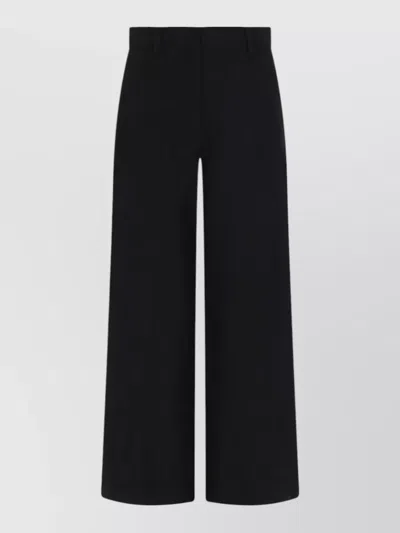 S Max Mara Pantalone Sartoriale Abisso In Black