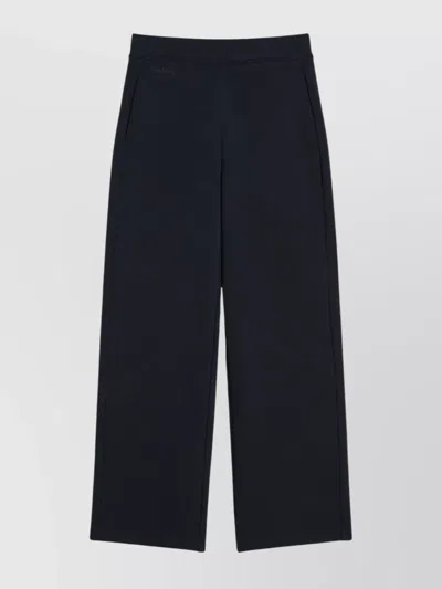 S Max Mara Wide-leg Trousers In Black