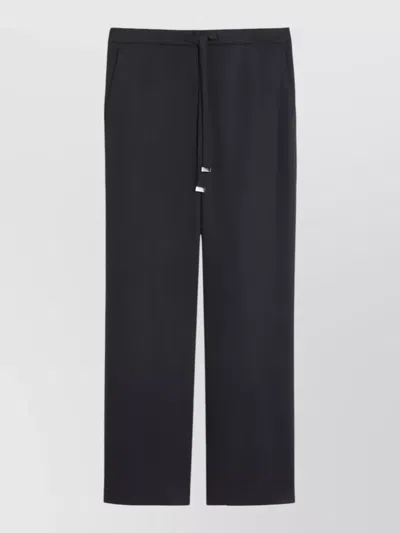 S Max Mara Wide-leg Trousers In Black