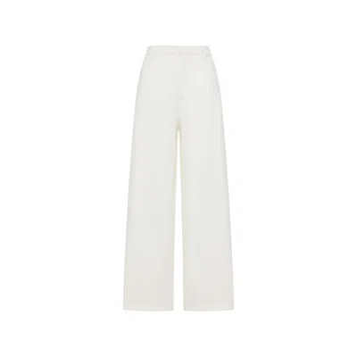 's Max Mara Wide-leg Trousers In Neutrals