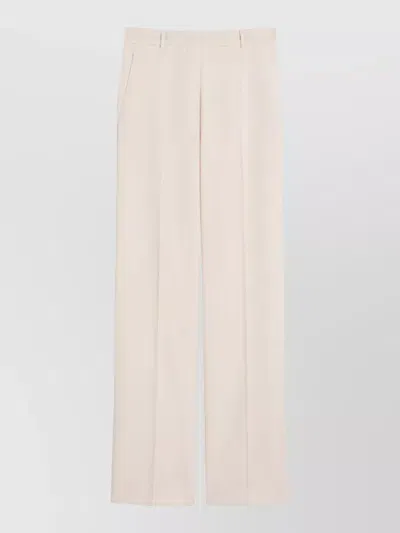 S Max Mara Wide-leg Trousers In Pink