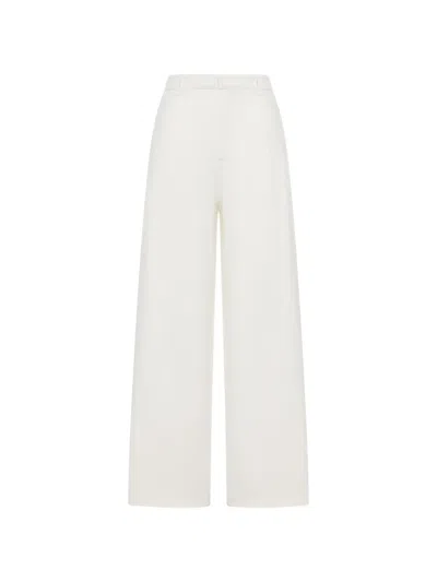 's Max Mara Wide-leg Trousers In White