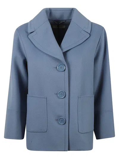 's Max Mara Windsor Jacket In Blue Jeans
