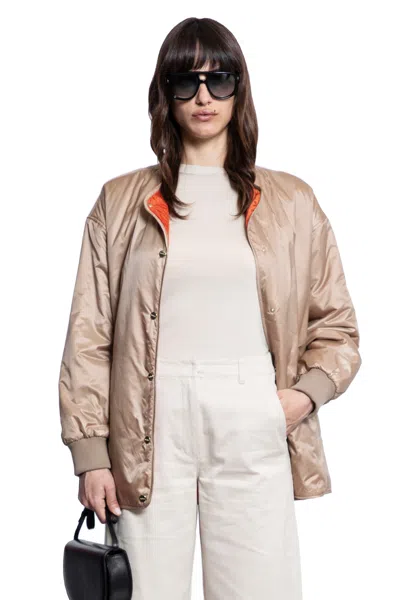 's Max Mara Woman Beige Jackets