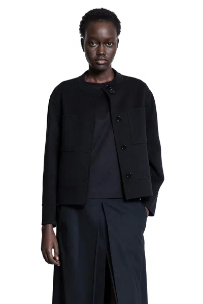 's Max Mara Woman Black Jackets