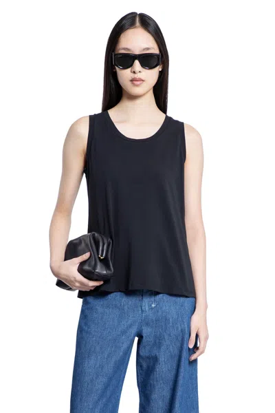 's Max Mara Woman Black T-shirts & Tank Tops