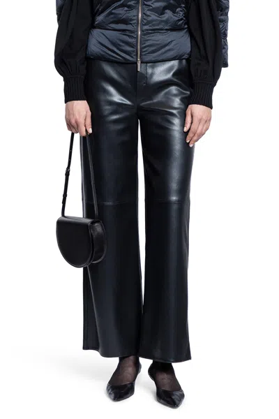 S Max Mara Woman Black Trousers
