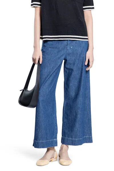 's Max Mara Woman Blue Jeans