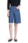 S Max Mara Woman Blue Shorts In Blue
