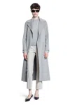 's Max Mara Mélange-effect Wool Coat In Grey