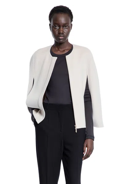S Max Mara Woman Off-white Coats