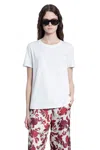 's Max Mara Reno Cotton T-shirt In White