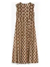 S Max Mara Amati Dress Ecru In Ecru