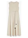 S Max Mara Women's Amina Dress Beige | Size 42 | 2519221021600001 In Beige