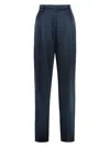 's Max Mara S Max Mara Amleto Cady Trousers In Blue