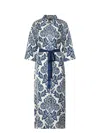 S Max Mara Women's Camelia Printed Silk Shirtdress